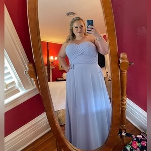 Kennedy Blue Lisa Bridesmaid Dress in Violet size 16